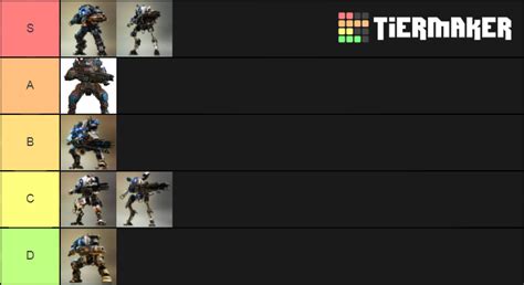 Despite the 40mm cannon's exceptional performance at range, the small. . Titanfall 2 titan tier list